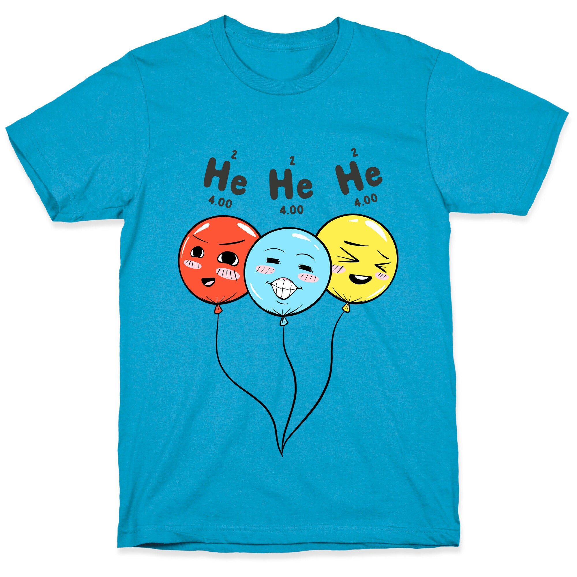 He He He Unisex Triblend Tee